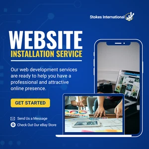 🥇 Website Installation Service - Picture 1 of 1