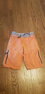 💙💚Mini Boden Jungen einfarbig orange Techno Cargo Shorts Gr. 4💙💚 - Bild 1 von 4