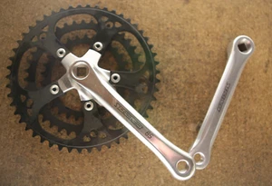 Vintage NOS NEW Stronglight Mountainbike Touring triple cranks crankset chainset - Picture 1 of 7