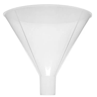 Eisco Labs Powder Funnel, 6" Diameter, Parallel Stem - Polypropylene - Image 1 of 3