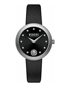 Versus Versace Womens Lea Stainless Steel 35mm Strap Fashion Watch