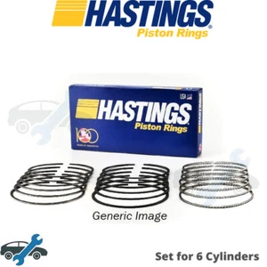 PISTON RING KIT FOR BMW M20B27 2.7L 6cyl 5 E28 - Picture 1 of 6