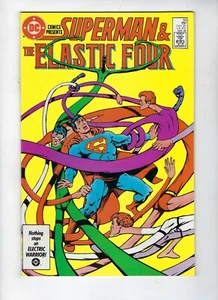 DC Comics Presents # 93 Superman & The Elastic Four Jim Starlin cover (1986) NM - Picture 1 of 2