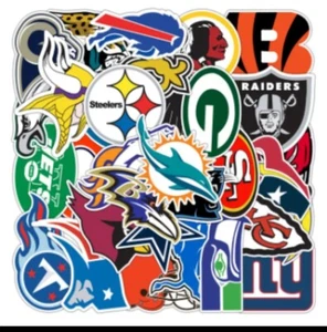 PICK 'EM - All 32 NFL Teams Available! Logo Decal Vinyl Stickers Available - Picture 1 of 1
