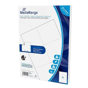 PAPER 300 STICKERS 105mm x 99mm LASER + INKJET MEDIARANGE - Picture 1 of 2