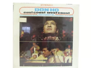 Don Ho East Coast West Coast Recorded Live 33 rpm Vinyl LP Preowned Vintage 1967 - Imagen 1 de 12
