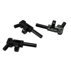 LEGO Tommy Gun Weapon - Black (3x) NEW - Picture 1 of 2