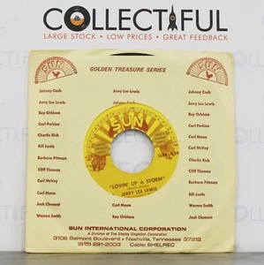 JERRY LEE LEWIS - LOVIN' UP A STORM - SUN #36- TREASURE *EX* 7" SINGLE 🔥 - Picture 1 of 2