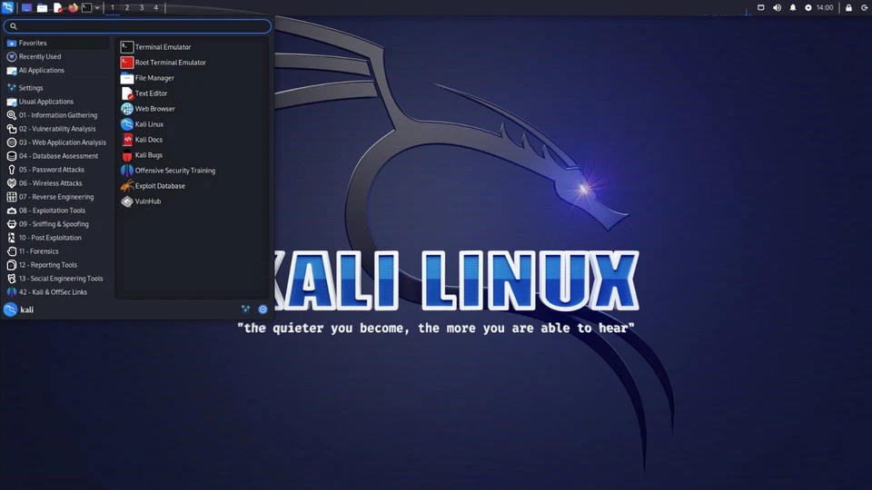 DVD Disco avviabile installazione Kali Linux 32/64 bit ultima vers. disponibile - Immagine 1 di 1