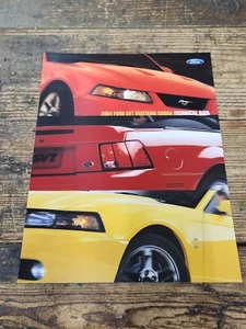 2004 Ford Mustang SVT Cobra Sales Brochure Card Sheet NEW Dealership PROMO - Picture 1 of 6