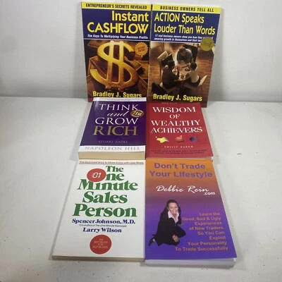 6 Lot Wealth, Trading, Sales, Business Strategies, Business Profits Paperbacks - image 1 of 4