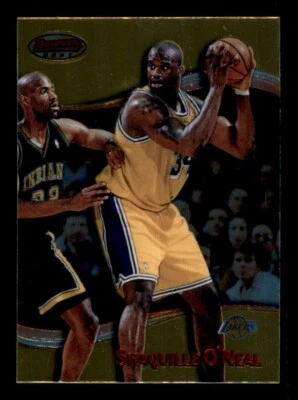 1998-99 Bowman's Best Shaquille O'Neal #100 Los Angeles Lakers - Image 1 of 2