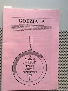 MAGIA - GOEZIA n. 5 (ANASTATICA) - Foto 1 di 1