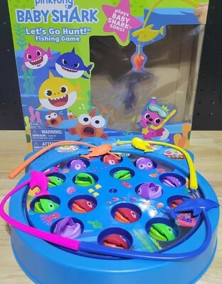 Pinkfong Baby Shark Game Let's Go Hunt Fishing Game Plays Song. Complete Game. - Image 1 of 4
