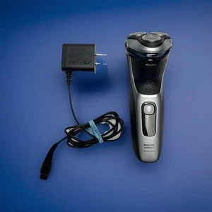 Philips Norelco Shaver Trimmer S3311 3000 Series Wet & Dry Tested Clean - Picture 1 of 7