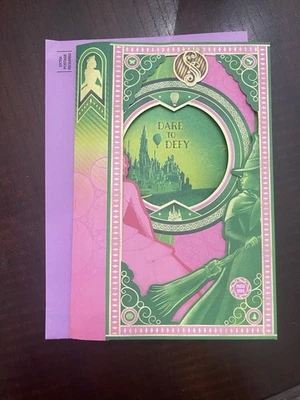 Wicked Musical Birthday Card By Hallmark - Displayable Card Defying Gravity Song - Image 1 of 4