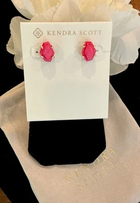 🆕 Aretes Kendra Scott Inayah tono oro rosa profundo - NUEVOS SIN ETIQUETAS CON bolsa Foto 1 de 4