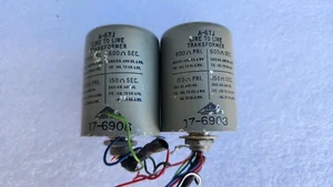 Vintage PAIR OF TRIAD A-67 J AUDIO LINE TO LINE HI-FI AUDIO TRANSFORMERS #2 - Picture 1 of 2
