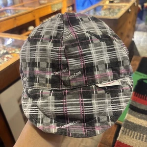 Comeaux Welding Cap Grey White And Pink Reversible - Picture 1 of 5
