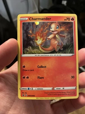 Charmander - Promo SWSH: Sword & Shield Promo Cards SWSH092 NM - Image 1 of 2