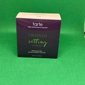 Tarte- Creaseless Setting Powder - Pink - 0.24oz Full Size - NIB - Picture 1 of 4