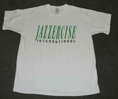 Camiseta de Entrenamiento Internacional Jazzercise Vintage Talla XL Fruit of the Loom Foto 1 de 4