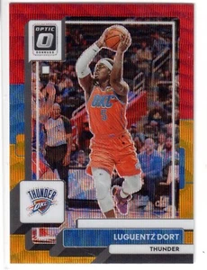 Luguentz Dort 2022-23 Panini Donruss Optic Prizm 5/99 Jersey Number 1/1 - Picture 1 of 2