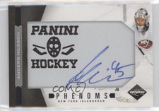2011-12 Limited Phenoms Silver Spotlight /50 Anders Nilsson #261 Rookie Auto RC