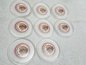 Chicago Blackhawks Coasters Set Of 8. Plastic heavy duty. NHL - Picture 1 of 4