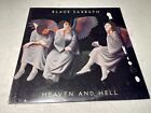 Vintage Black Sabbath Heaven and Hell Vinyl Record Lot