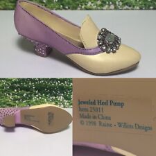 Miniature model Jewelled Heel Pump, Just the right shoe, Willitts designs