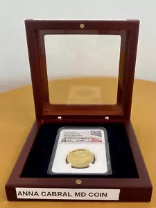 2020 End of World War II 75th anniversary W $25 Gold Medal PF70 FDOI Anna CABRAL - Picture 1 of 8