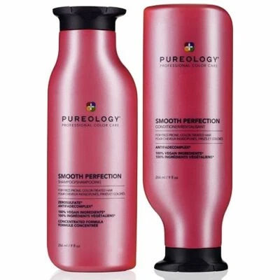 Pureology Professional glatte Perfektion Shampoo und Conditioner - 266 ml