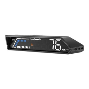 Wireless Car HUD Head Up Display Dual Screen Digital Speedometer Car Accessories - Picture 1 of 18