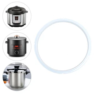 Silicone Rubber Pressure Cooker Seal Ring Home Kitchen Replacement Clear Gasket - Zdjęcie 1 z 17