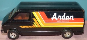Ertl Ardan Katalog Ausstellungsräume schwarz gepresster Stahl Lieferwagen - Bild 1 von 9