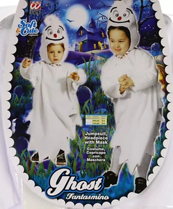 Kinder Kostüm Gespenst Geist Halloween Fasching Karneval Junge Mädchen 110 - Bild 1 von 1
