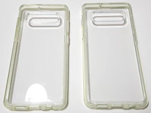 2 CASES-OtterBox Symmetry Clear Series Case for Samsung Galaxy S10 PLUS  Clear - Picture 1 of 11