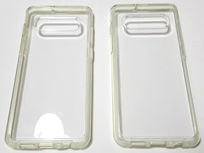 2 FUNDAS-OtterBox Serie Simetría Transparente Funda para Samsung Galaxy S10 PLUS Transparente Foto 1 de 4