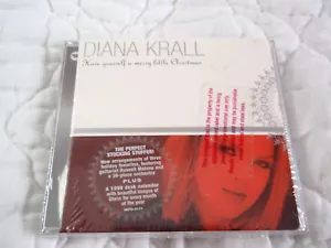 DIANA KRALL HAVE YOURSELF A MERRY LITTLE CHRISTMAS EP CD & CALENDAR NEW PROMO - Picture 1 of 5