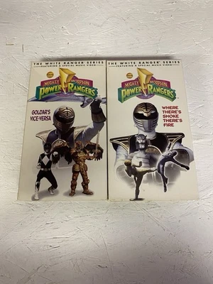 Power Rangers VHS Tapes Goldars Vice Versa & Where There’s Smoke There’s Fire - Image 1 of 4