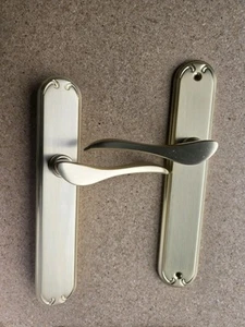Pella Inactive RH Hinged Door Handle Set Brass - Picture 1 of 3