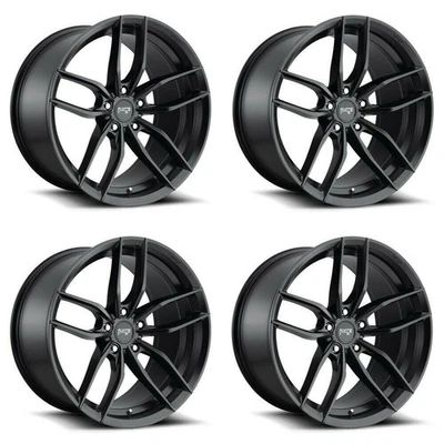 Juego 4 llantas Niche M203 Vosso 18x9,5 5x120 negro mate llantas 18" 35mm Foto 1 de 4