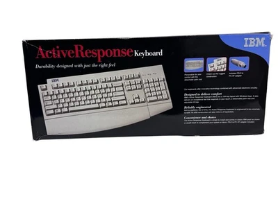 IBM 09N5544 Active Response Keyboard Rugged W 10 Mil Strokes Tested/ Key PS2 - Image 1 of 4