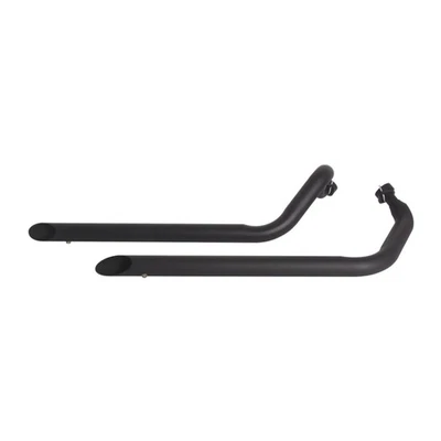 Silenciador de ajuste de sistema de tubos de escape negro para Yamaha Virago750 1100 XV750 XV1100/S Foto 1 de 4