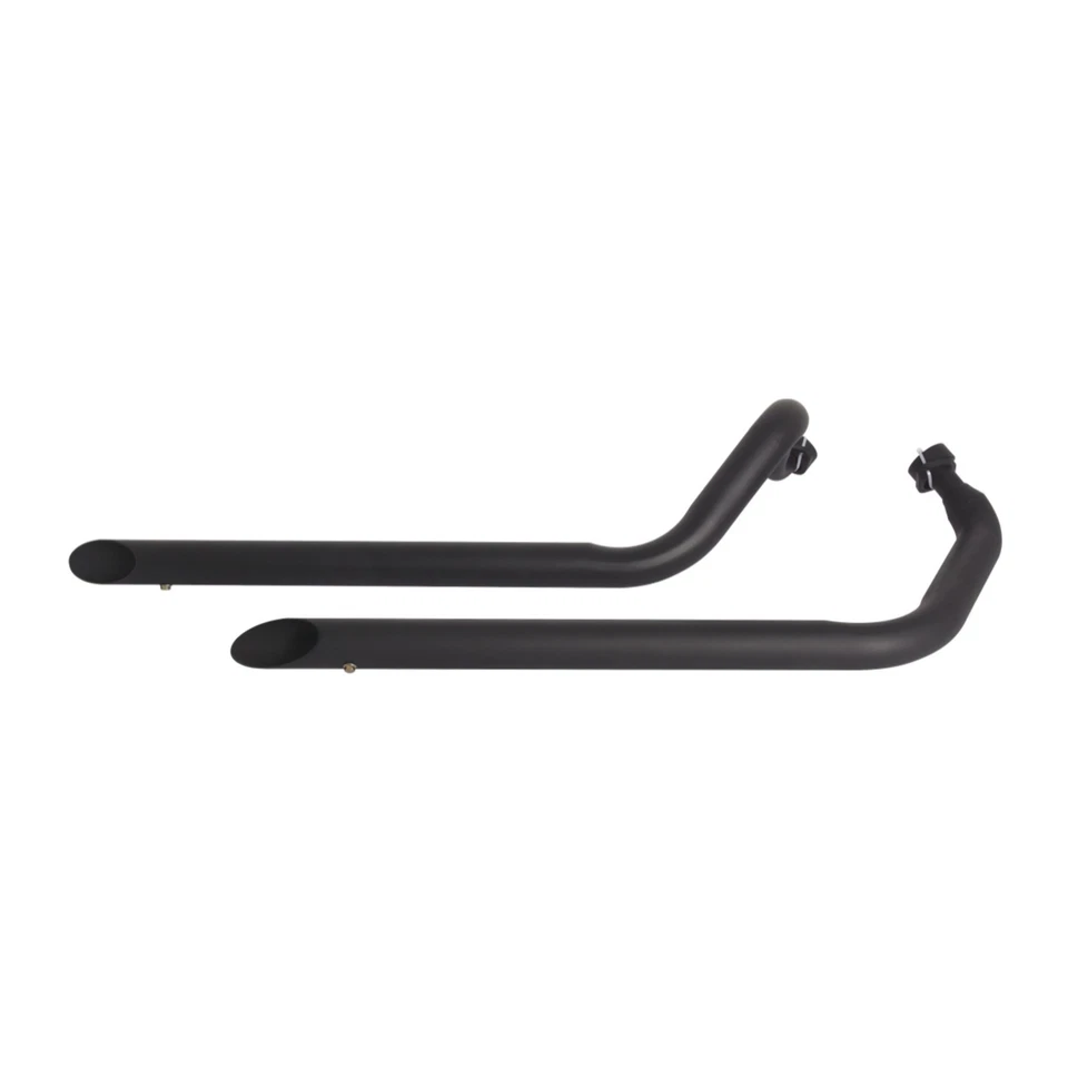 Silenciador de ajuste para sistema de tubos de escape preto Yamaha Virago750 1100 XV750 XV1100/S - Imagem 1 de 4