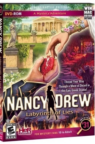 DISCO NANCY DREW: LABERINTO DE MENTIRAS (PC) + ARTE CVR + MANUAL - SIN CSE - MUY BUENO Foto 1 de 1