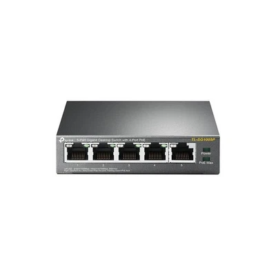TP-Link TL-SG1005P 5-Port-Gigabit-Desktop-PoE-Switch mit vier PoE-Ports - Bild 1 von 4