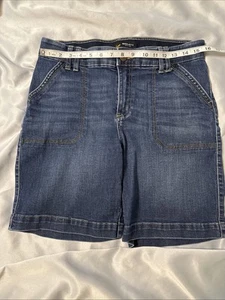 Bermudas Lee Bermudas Calce Regular Tiro Medio Azul Talla 10M 31” x8” - Imagen 1 de 14