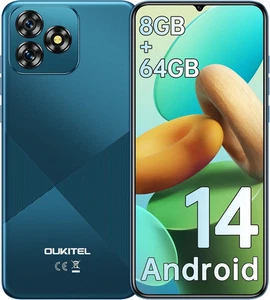 C53 Smartphone 2025, 6.6" HD+ Telefono Cellulare, 8GB+64GB/1TB Smartphone Androi - Foto 1 di 12